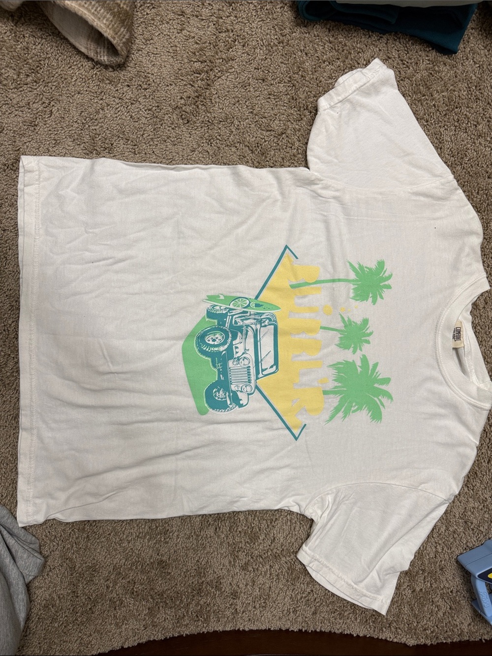 Comfort Colors Bubblr & Jeep Graphic